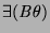 $\exists(B \theta)$